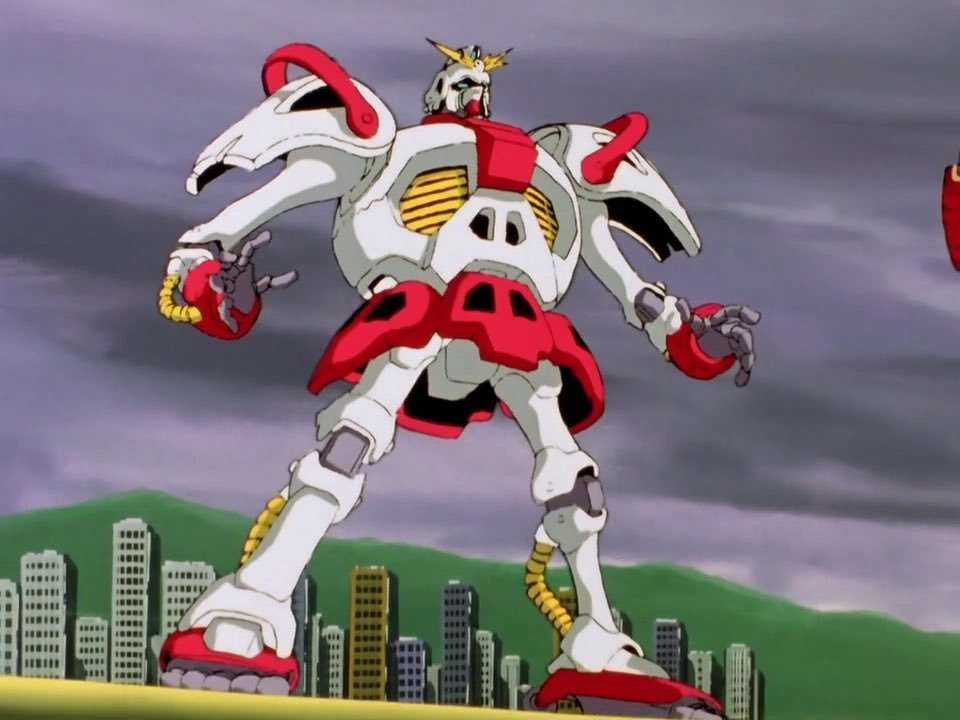 daily_mecha's tweet photo. Model: Skull Gundam (GF13-047NMA)
Debut: Mobile Fighter G Gundam
Year: 1994
Designer: Kunio Okawara https://t.co/gxhcrc5Xjq