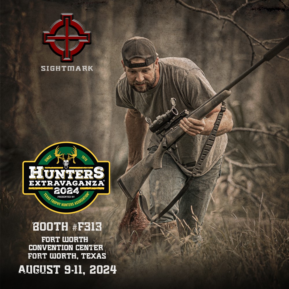 Sightmark's tweet photo. Join us this weekend in Fort Worth, Texas for the @txtrophyhntr Extravaganza! We'll be showcasing our Wraith Thermal, Digital Night Vision units and our full line up of daytime scopes and red dots. Visit booth #F313

Show Hours
Fri 9 - 3pm-8pm
Sat 10 - 9am-7pm
Sun 11 - 10am-5pm https://t.co/kXrZJJ9UjA