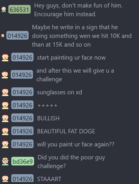 TulfyB's tweet photo. Look how people make fun of this boy who is just trying to launch his memecoin BIGDOGE in https://t.co/hggAd7FfnT. SMH...
Live: https://t.co/lnkryF1fUm https://t.co/500v7dZw7i
