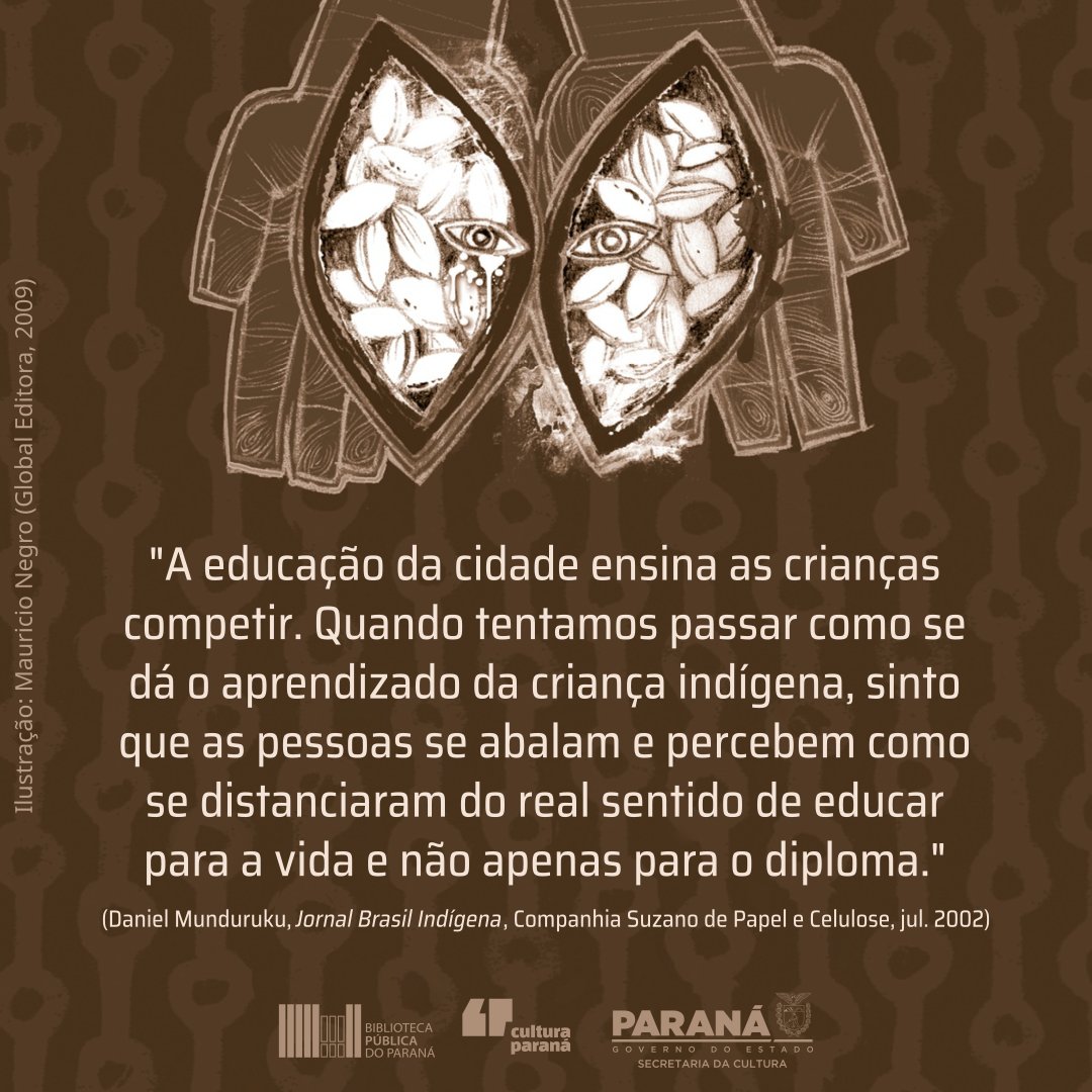 📌 Hoje, 9 de agosto, é o Dia Internacional dos Povos Indígenas

Confira o post completo: instagram.com/p/C-dABTYOWWJ/

#BibliotecaPúblicaParaná
#BPP #DiaInternacionalDosPovosIndigenas
