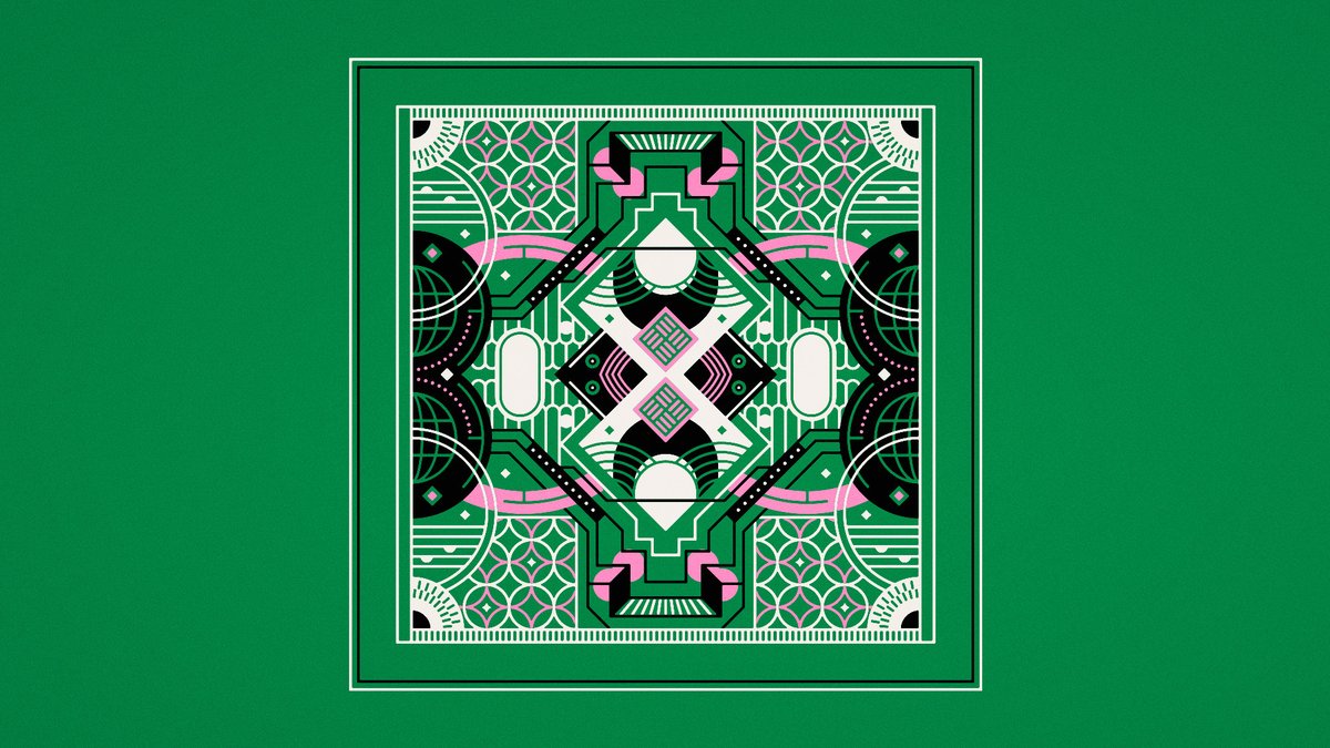 Behance's tweet photo. Geometric rice branding and packaging design by @grahampaterson 🍚 — see more design projects by Graham on #Behance > https://t.co/9irYwBraqh https://t.co/25LQYU2CDU
