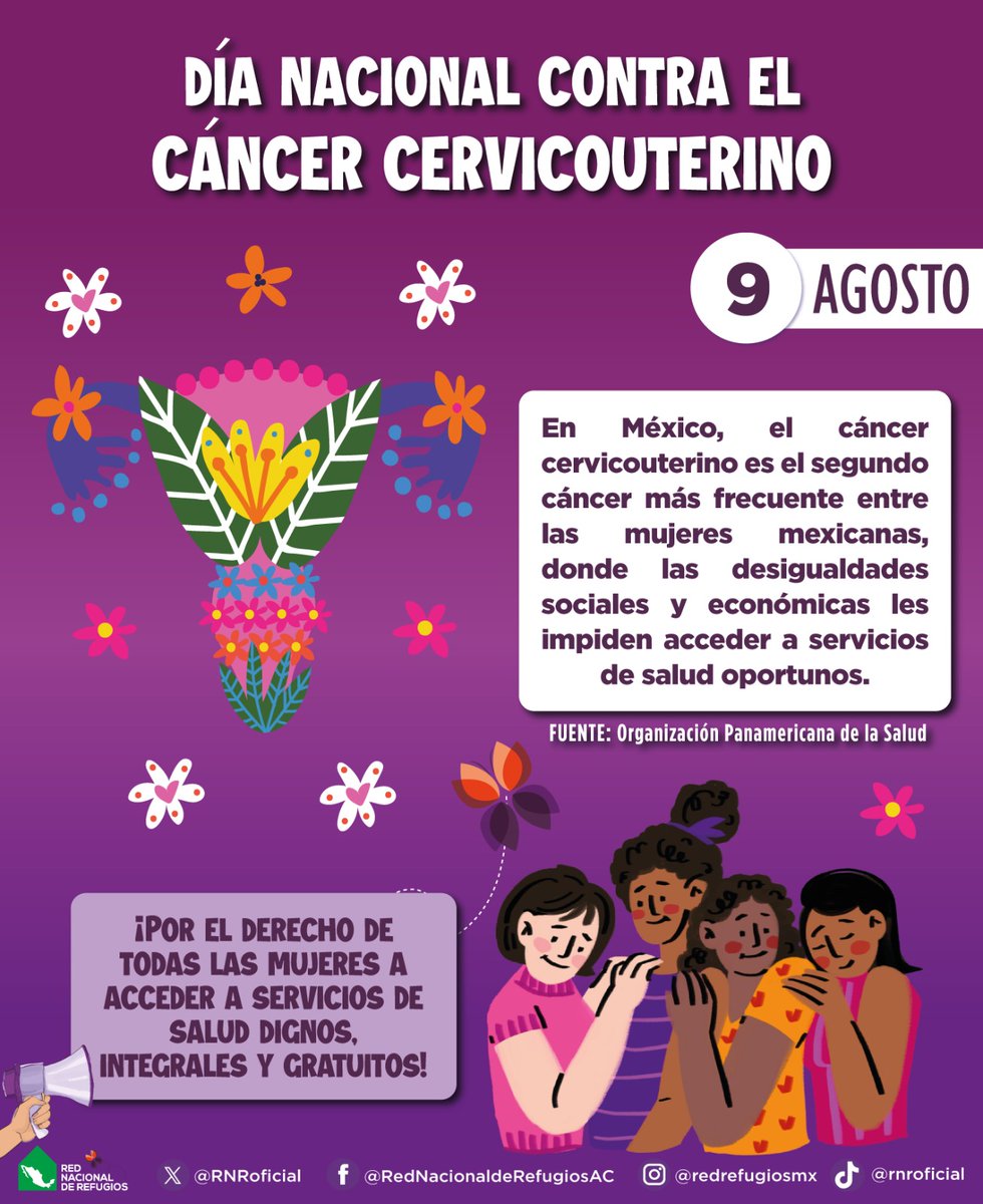 RNRoficial's tweet photo. 📣Hoy en la #RNR conmemoramos:

✊🏼Día Internacional de las Poblaciones Indígenas. ¡Por políticas públicas integrales e inclusivas!
🌸Día Nacional contra el Cáncer Cervicouterino. ¡Por la garantía del acceso oportuno a servicios de salud para TODAS las mujeres! https://t.co/faxHntD72J