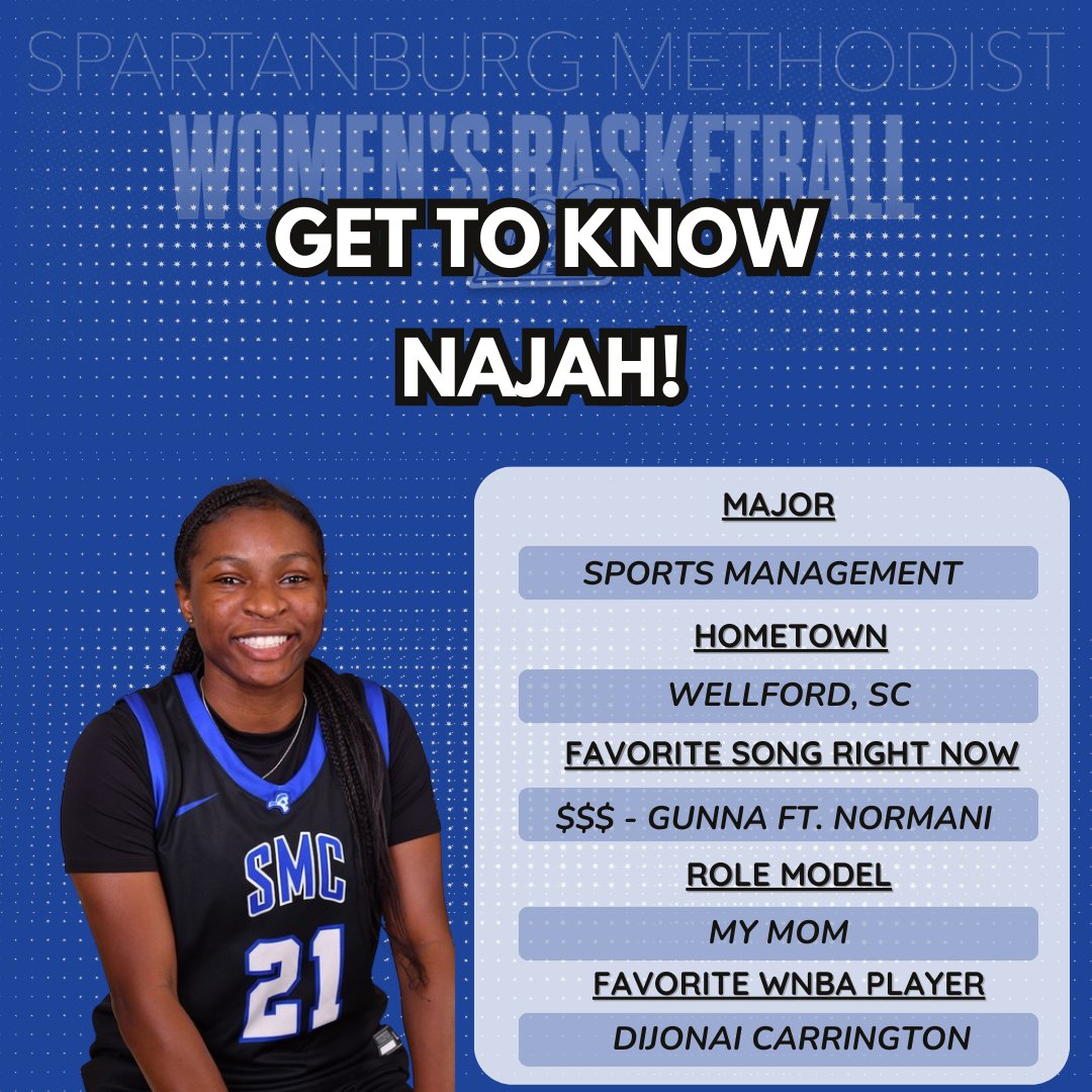 We are closing in on our team returning campus to start the 2024-25 school year! Let's get to know the players a little bit, starting with junior guard Najah Gilliam! #rollneers