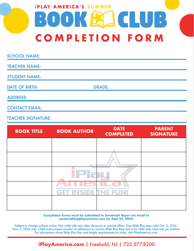 Getting the kiddos back into School Mode? Read 5 Books and receive a FREE Ride Pass! 📚

Download the form ⬇️ iplayamerica.com/pricing/kids-c…