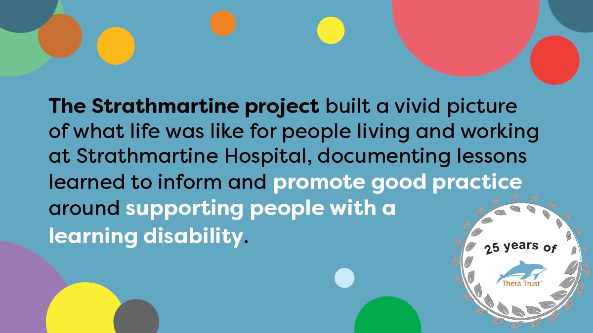 In our next installment of 25 Ways Thera has made an impact, we are revisiting the Strathmartine Stories Project! The aim of the project was to built a picture of what life was like for those living and working at Srathmartine hospital.

🔗 Read more here: loom.ly/M77V45Y