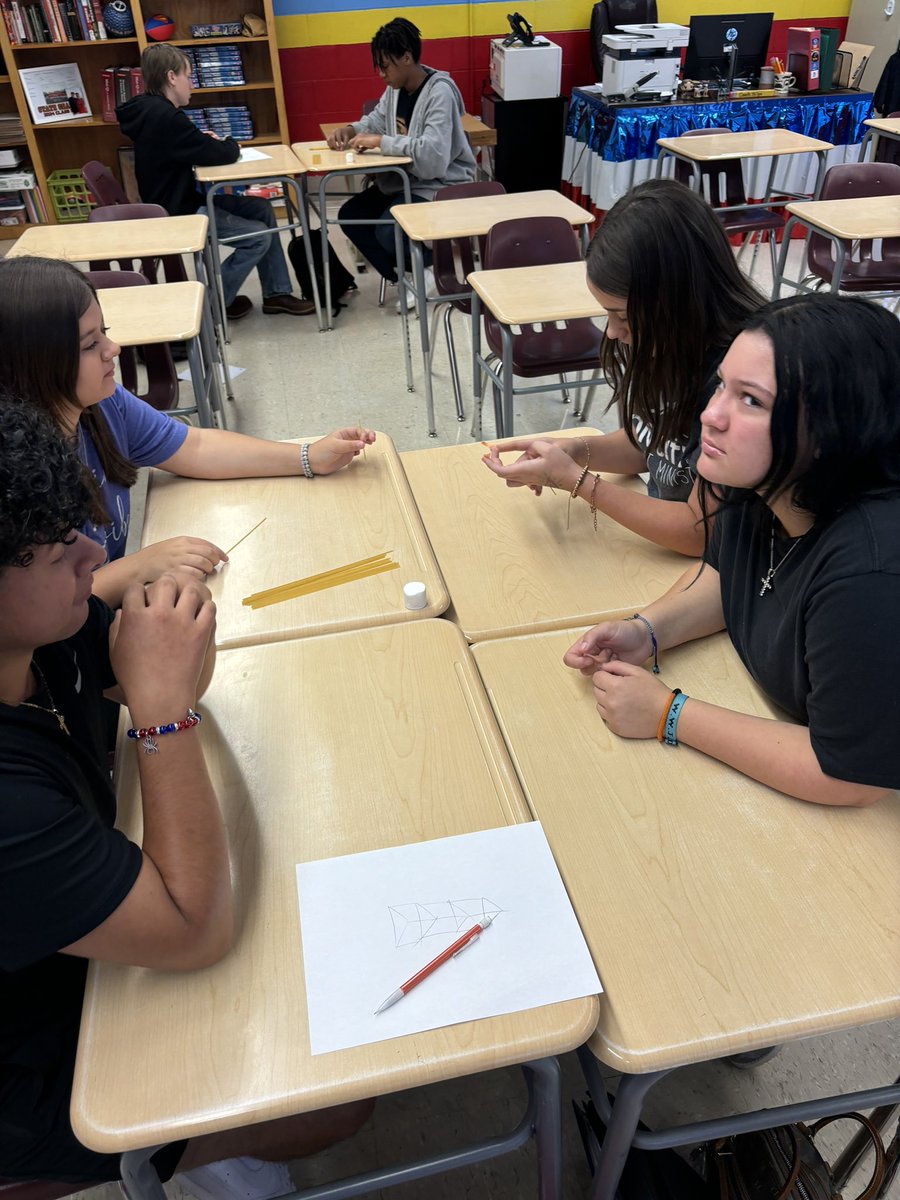 Mr. Kilgo's Classroom (@kilgo_jake) on Twitter photo Ss are learning how to collaborate by doing the spaghetti tower challenge! The tower must be the tallest structure capable of supporting a marshmallow! <a href="/cobb1212/">Derek Cobb</a> Ss are learning how to collaborate by doing the spaghetti tower challenge! The tower must be the tallest structure capable of supporting a marshmallow! <a href="/cobb1212/">Derek Cobb</a>