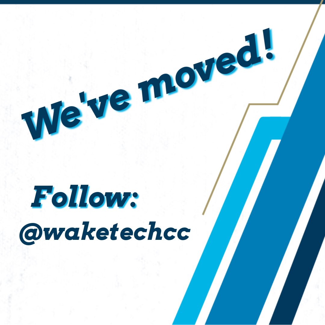 Wake Tech Students tweet media