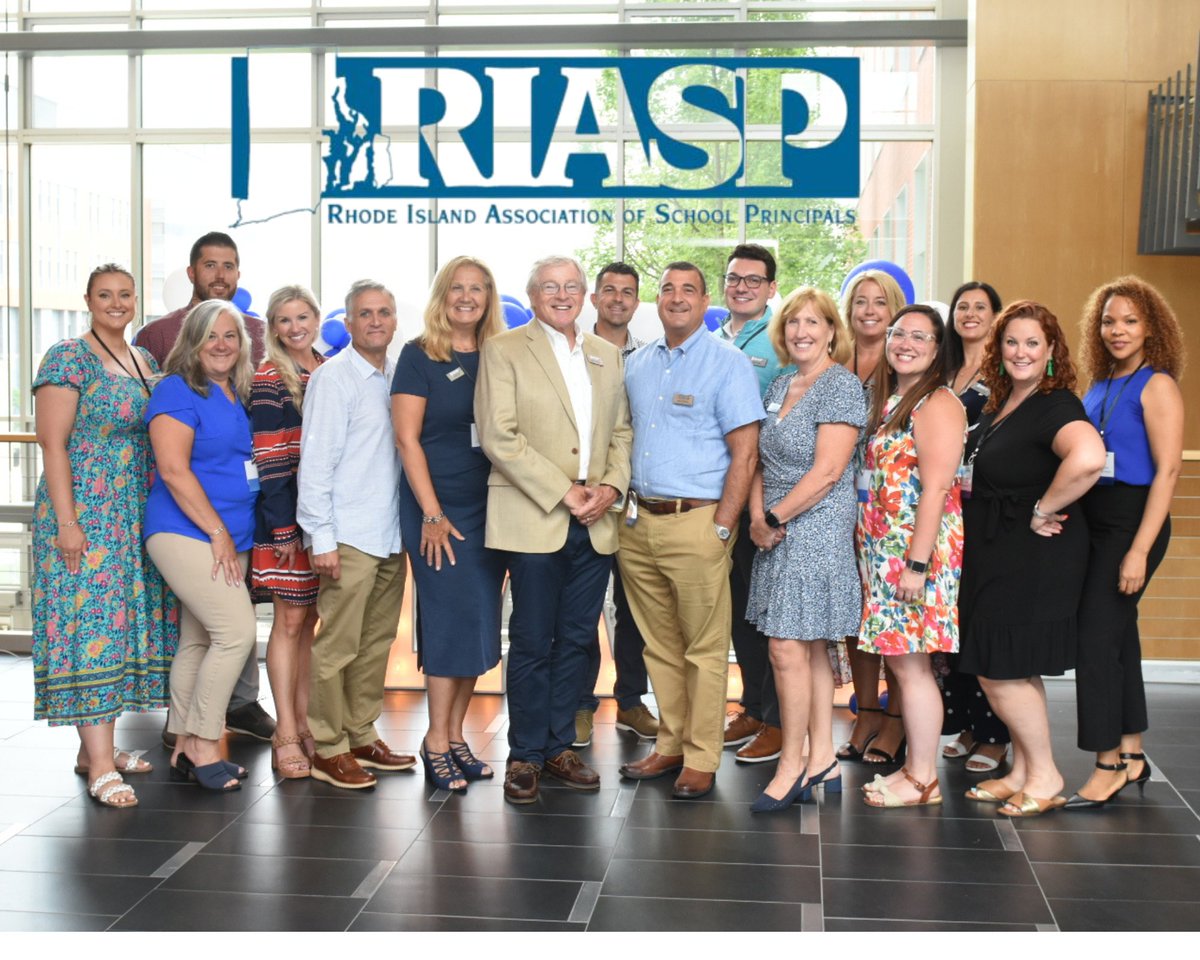 It was a great day spent yesterday back as the executive director of RIASP. Thank you to this Executive Board for all your assistance in putting on a great conference for 300 principals and assistant principals.  Thank you URI for hosting.
