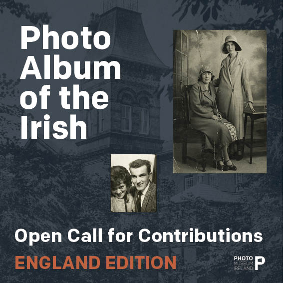PhotoMuseumIRL's tweet photo. OPEN CALL: Be part of Photo Album of the Irish: England Edition, in London, Manchester, Birmingham &amp; Newcastle! Contribute family photos to a new digital archive and book

Book 👉 https://t.co/XKMU4V6AUl

@PhotoAlbumIrish @IWHCmanchester @Tyneside_Irish @brumirish @LDNIrishCentre https://t.co/oo5nOpQvNU