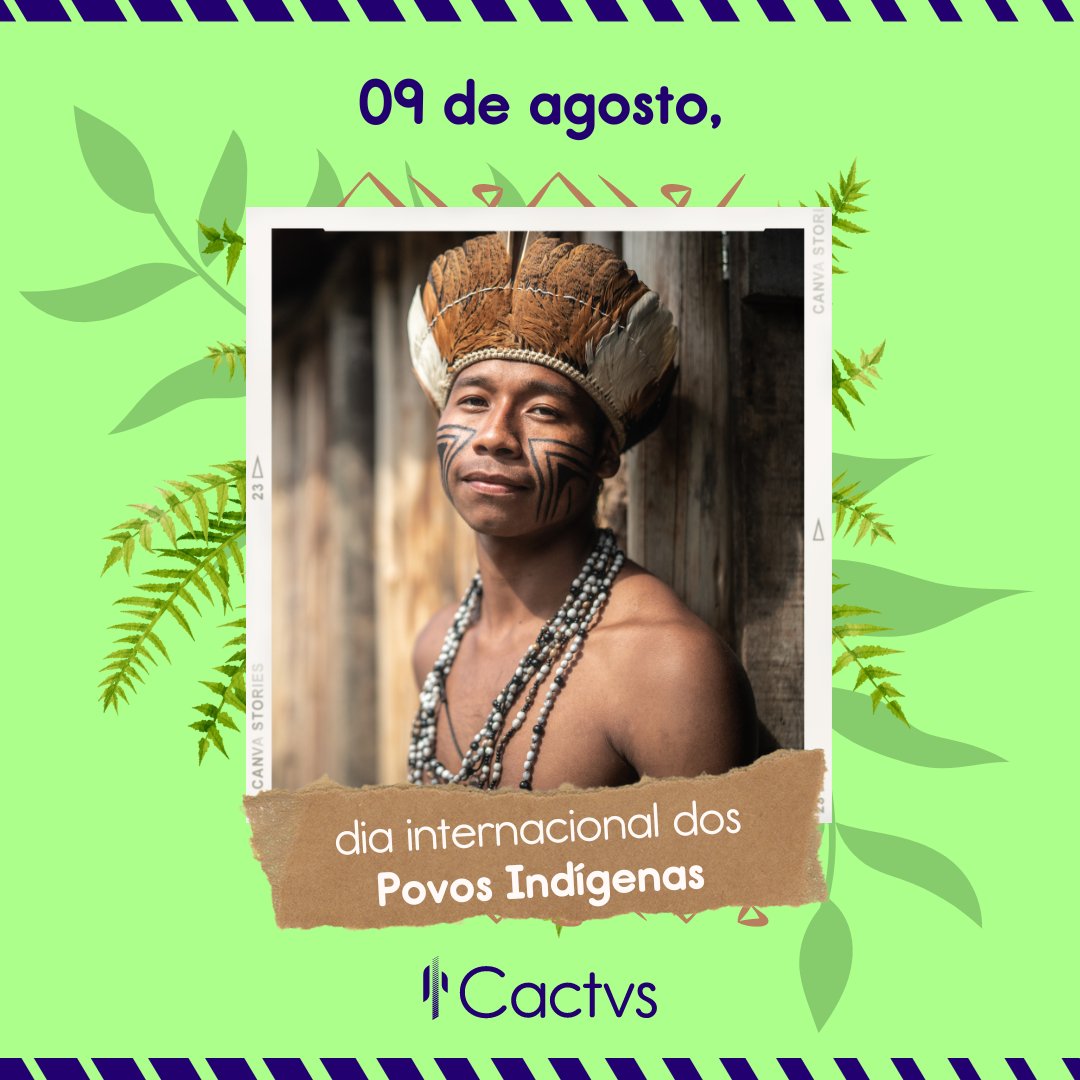 CactvsSa's tweet photo. Hoje celebramos a rica diversidade cultural e a sabedoria ancestral dos povos indígenas!

Valorizamos e apoiamos as comunidades indígenas, reconhecendo sua importância na preservação do meio ambiente e na manutenção de tradições.

#DiaInternacionalDosPovosIndígenas #Cactvs https://t.co/F6OsM3Edtt