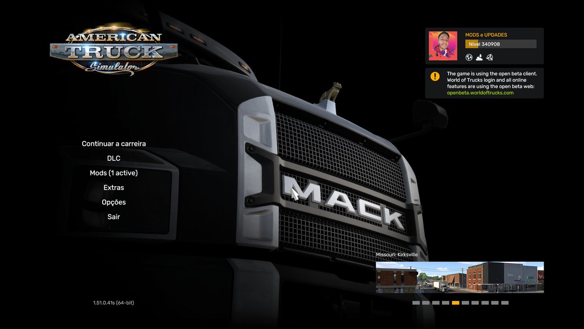 leyvismovicgame's tweet image. Good Morning my friends. I'm very happy with the new #AmericanTruckSimulator 1.51 Open Beta. Thanks @SCSsoftware, I'm enjoying  it very much. 
#BestCommunityEver