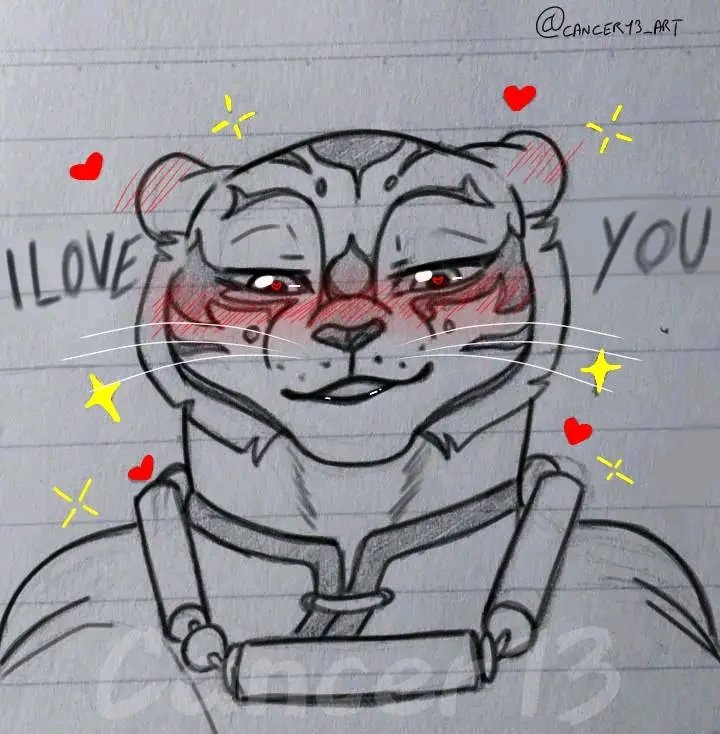 KimkibaDrawing's tweet photo. ๐ผโฅ๏ธ๐ฏ
#kungfupanda #Ship #myart #poguerrerodragon #mastertigress #poxtigress #ship #miart #myestilo #Dreamworks #kfp #kfppo #kfptigress #kfpship https://t.co/KZqBtr4SCV