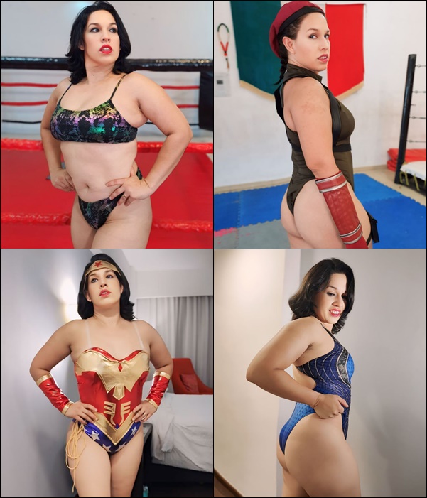 JadeClf's tweet photo. ✨ Jade never repeats! ✨ Each match is unique with her different outfits, from classic bikinis to superhero costumes, always surprising in the ring with her unmatched style. 💥🔥 #WrestlingFashion #JadeInAction #NoRepeatOutfit #FemaleWrestling https://t.co/J70ltYASKf