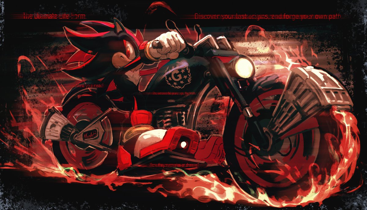 KornArt3's tweet photo. @SEGA WE LOVE SHADOW IN THIS HOUSE #SEGAFanArt https://t.co/zgRP98bxR9