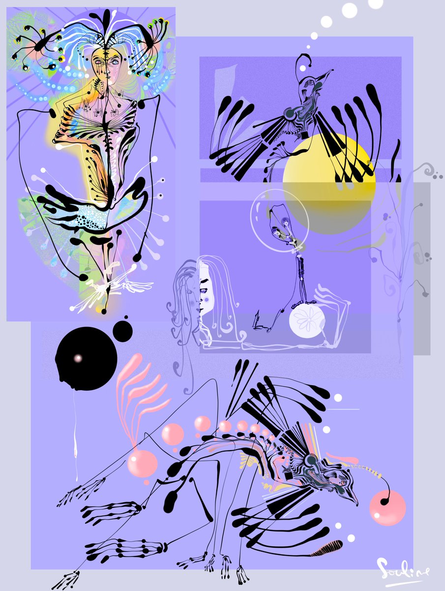 Soulinearte's tweet photo. New released on @MakersPlace 😊
Migration process. 1 of 3
"We didn't leave because we wanted to, we left out of love for our loved ones."
https://t.co/zjhYJVpsaW
#raredigitalart #digitalart #empoweredcreator https://t.co/MB2ihksNA4