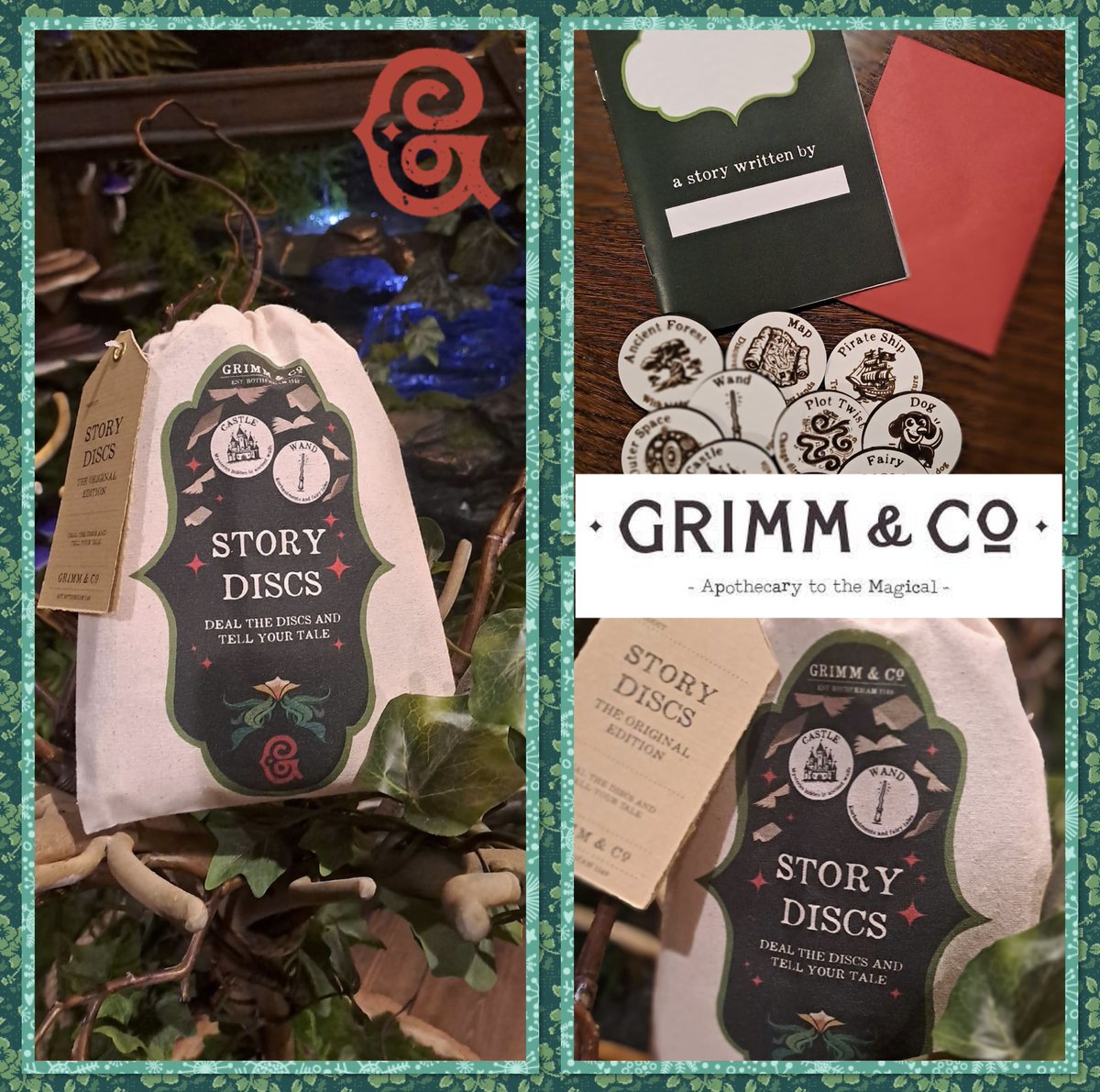 My most favourite magical item I’ve ever purchased. <a href="/GrimmAndCo/">Grimm & Co</a> 
#storydiscs #education #literacy #charity #magic