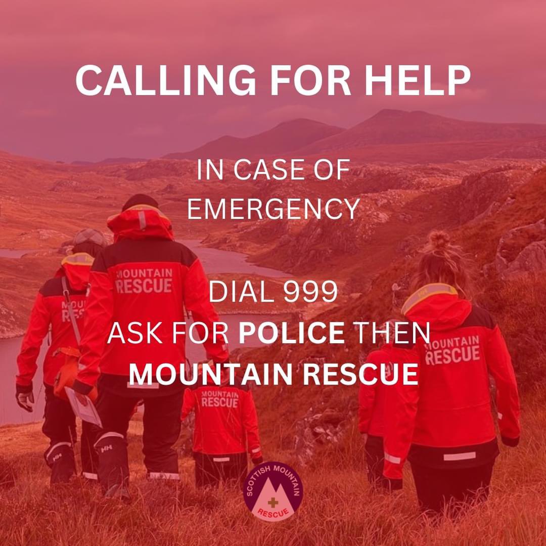 ScottishMR's tweet image. Do you know how to call for help in the mountains?

Click on the link below to learn what to do in an emergency. 
scottishmountainrescue.org/calling-for-he…

#ScottishMR #VolunteeringToSaveLives