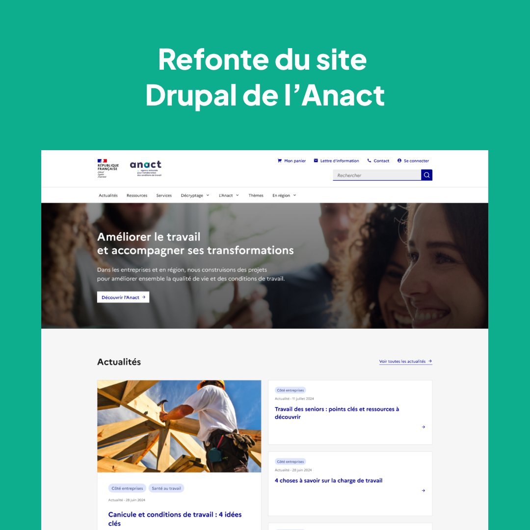 Bluedrop Agence web tweet media