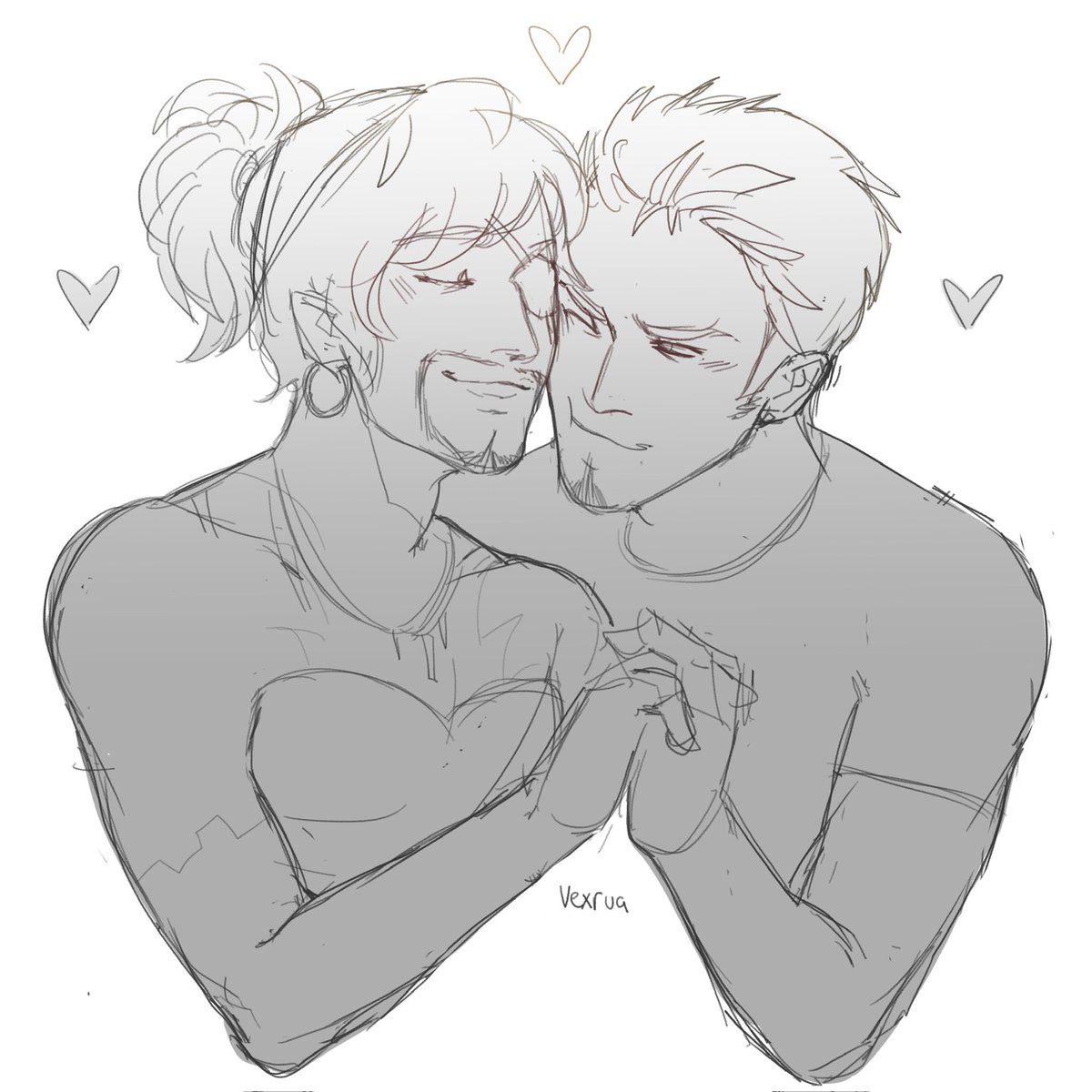 vexrua's tweet image. I think they like each other or something #kazumaji