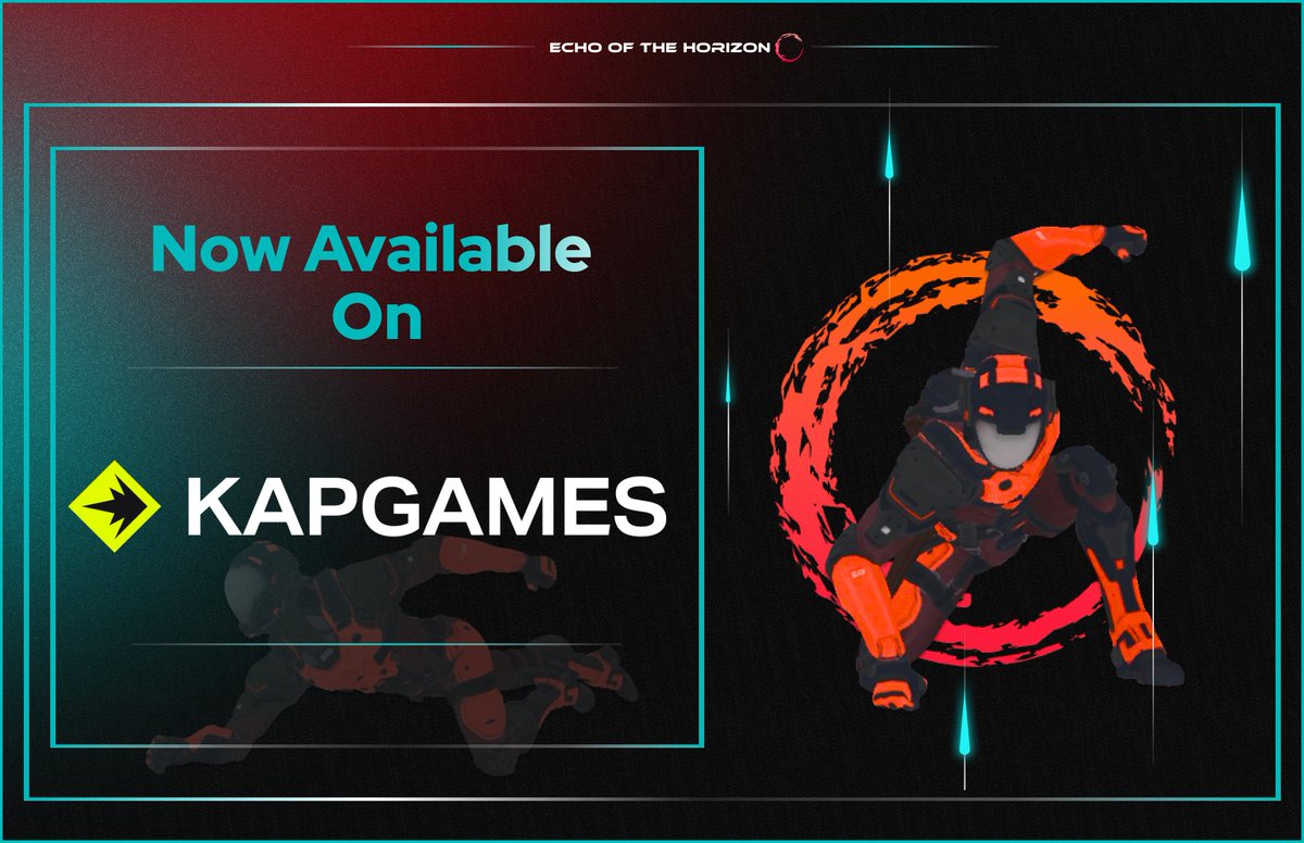 EOTH_OpenWorld's tweet photo. 🎮We’re excited to announce that Echo of the Horizon is now available on @KAPGamesGG ! 🎮

Link: https://t.co/1T2IJ8yATV

Stay tuned for more news!
#GameFi #web3game #PlayToPump #PlayToEarn https://t.co/gVSU2igigv