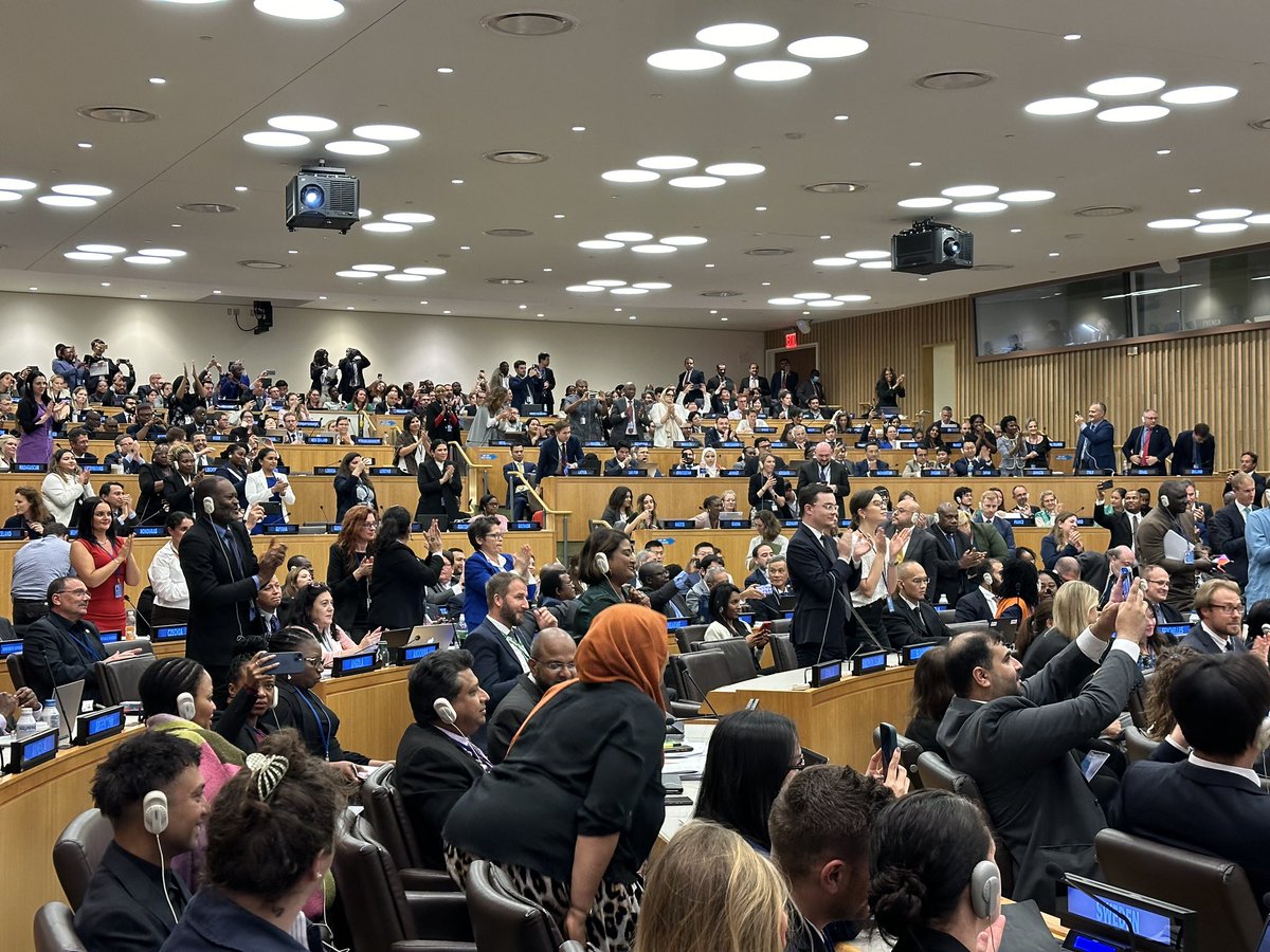 Congratulations to Member States and the <a href="/UN/">United Nations</a> Ad Hoc Committee for agreeing on a global cybercrime convention.

After 3 years of negotiations, this is a landmark step in our efforts to make cyberspace safer for all, as the convention now goes to the General Assembly for adoption.