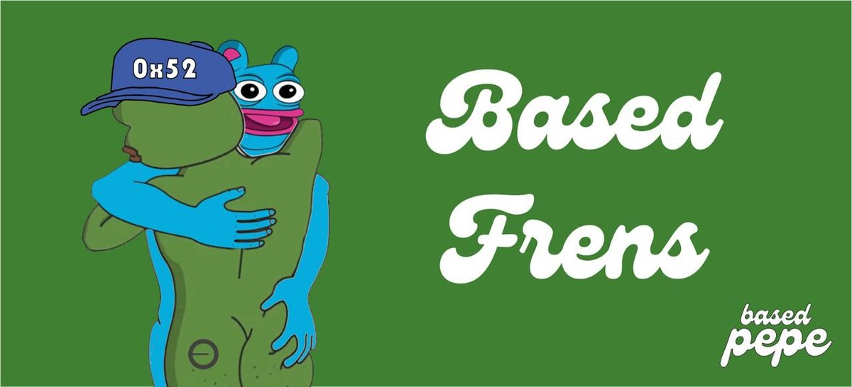 Based Pepe 0x52 Lore:

Everyone knows Boy's Club, the famous comic book created by Matt Furie, right? The comics starring Pepe, Brett, Andy and Landwolf. They have become iconic internet memes, achieving legendary status.

On Ethereum many Boy's Club tokens were created, but the