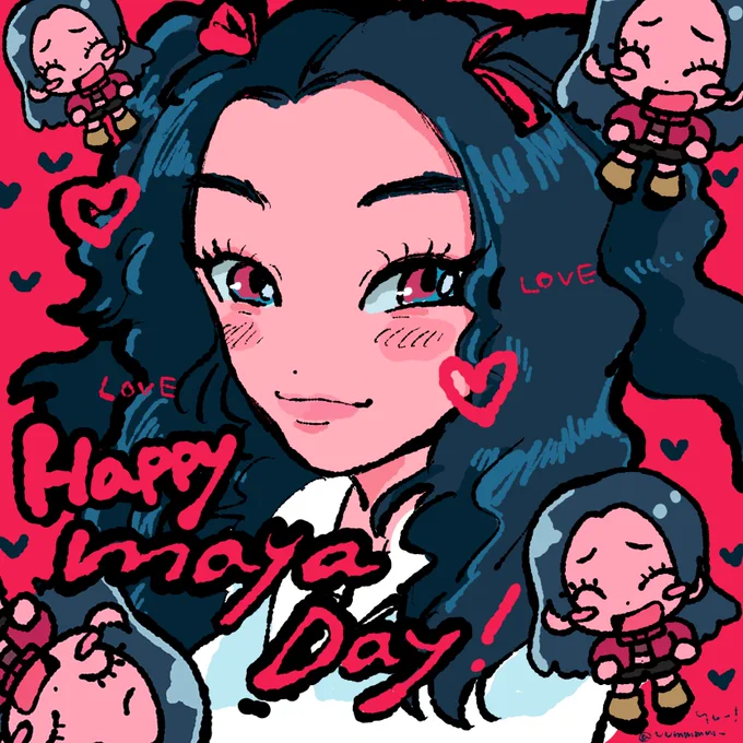 happybirthday#HappyBirthday_MAYA#HAPPY_MAYA_DAY#XG_MAYA_19歳誕生祭 