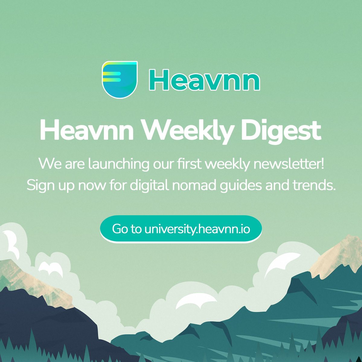 🚀 Ready to take your digital nomad journey to the next level? Our Heavnn Weekly Digest is here! 🌍✈️

Sign up now for top-notch tips, trends, and guides: university.heavnn.io
#DigitalNomads #RemoteWork #HeavnnWeeklyDigest