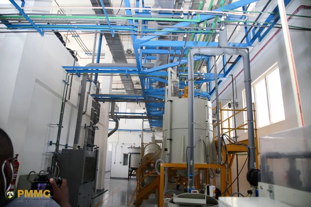 This gold refinery was constructed through a Public Private Partnership, between Government and Rosy Royal Minerals Limited.
#BawumiaIsHonest