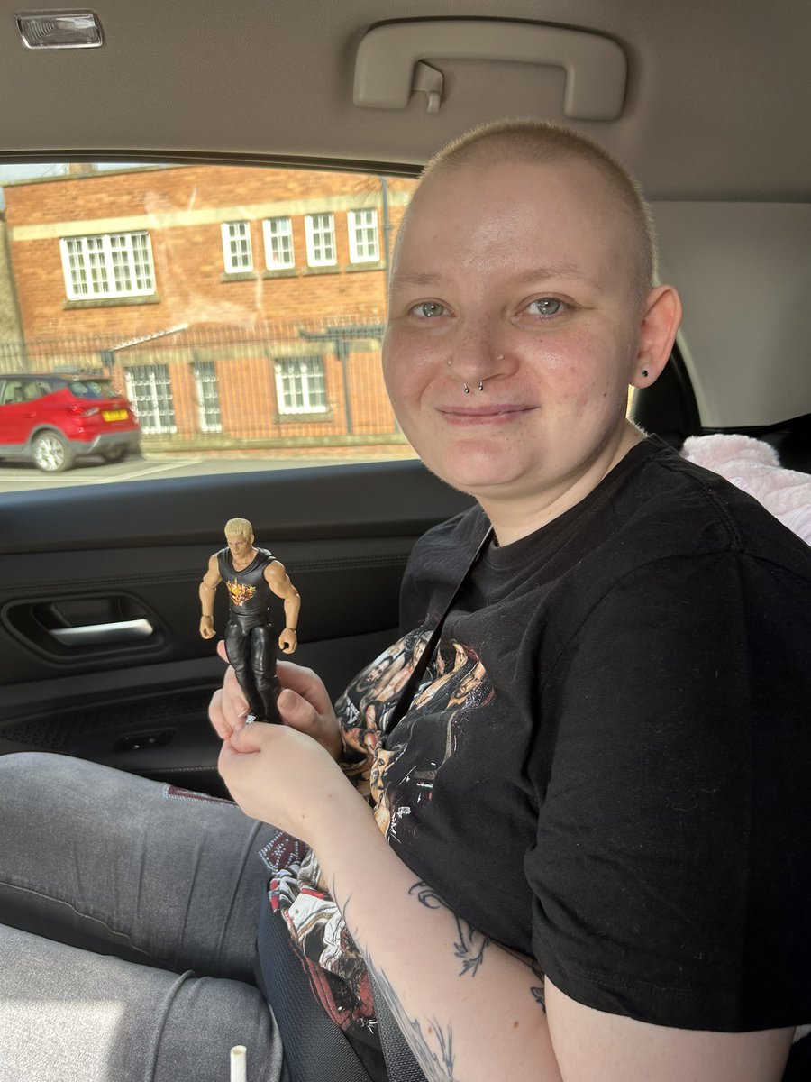 Well I got a new <a href="/CodyRhodes/">Cody Rhodes</a> figure and then 5 minutes later I get the phone call that I’m CANCER FREE!! I’ve finished my story, just one more chemotherapy left to do and I’ll be done altogether ♥️
