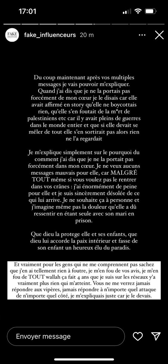 cupcake0011111's tweet photo. On s’en fout de tes justifications fake influenceurs toi et #skyresstv , car tu en dis quoi de #soukainatwosisters  qui ne boycotte pas Zara et tout le groupe Inditex ? Elle s’en fout non ? Et pourtant tu la soutiens comme jamais alors tes explications à 2 balles dans un moment aussi tragique 😱🤦🏻‍♀️
#poupettekenza 
#maevghennam