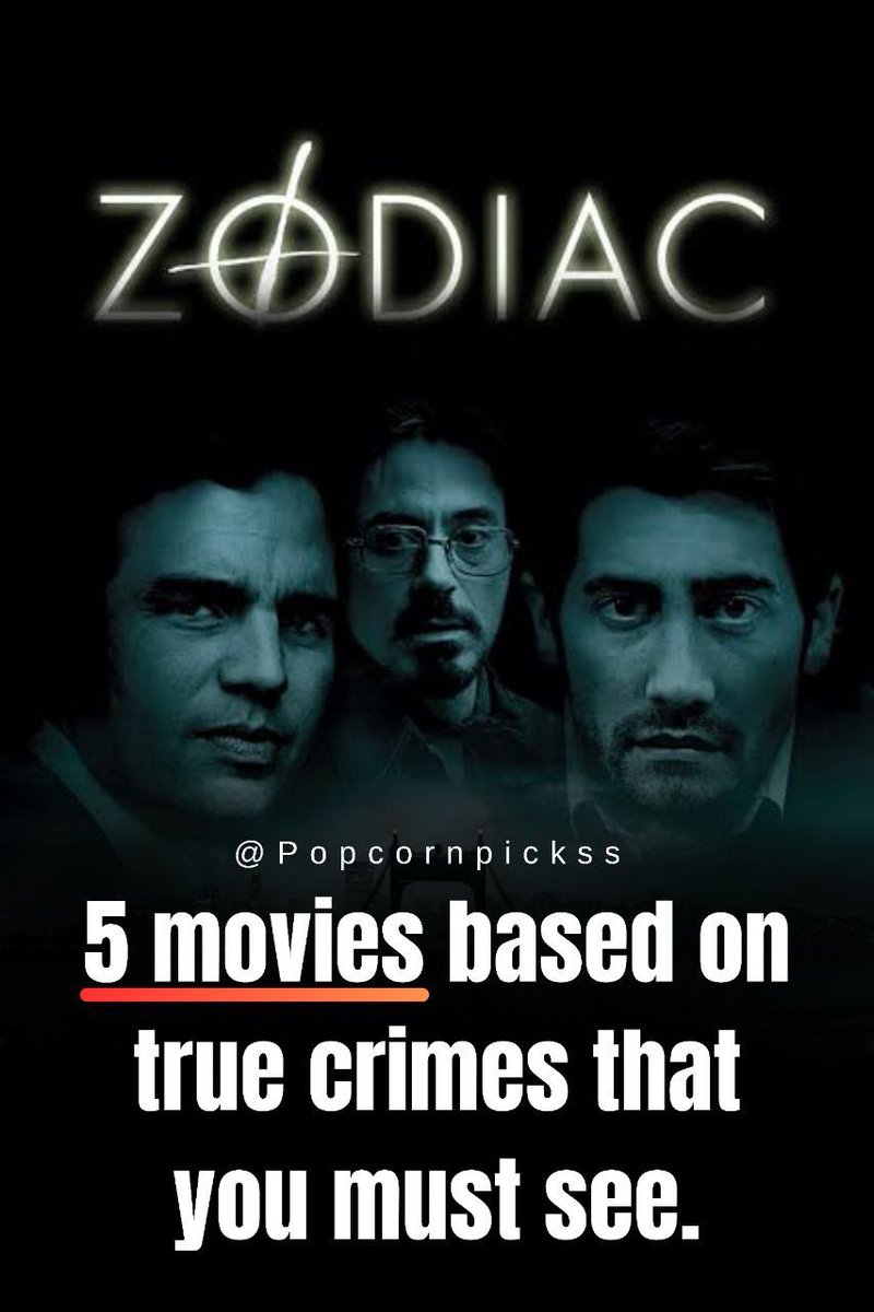 popcornpickss's tweet image. 🎞️ 5 Great true crimes movies you have to watch