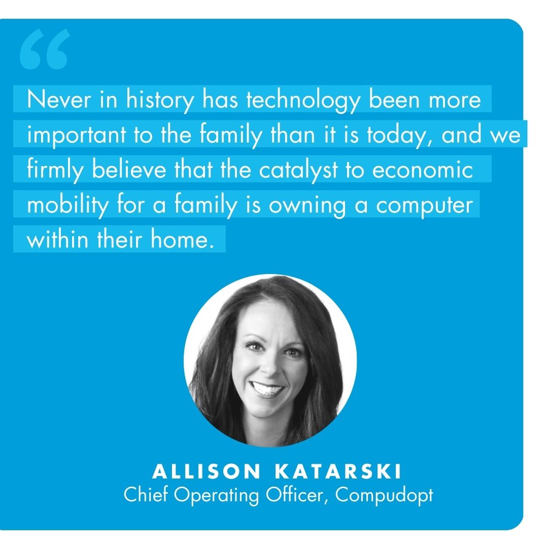 We spoke with the Chief Operating Officer of one AT&amp;T’s nonprofit partners, <a href="/compudopt/">Compudopt</a>, to learn more about the organization’s mission and what brought her to the role. Learn more about why she’s focused on bridging the #DigitalDivide. ⬇️
attconnects.com/bringing-devic…