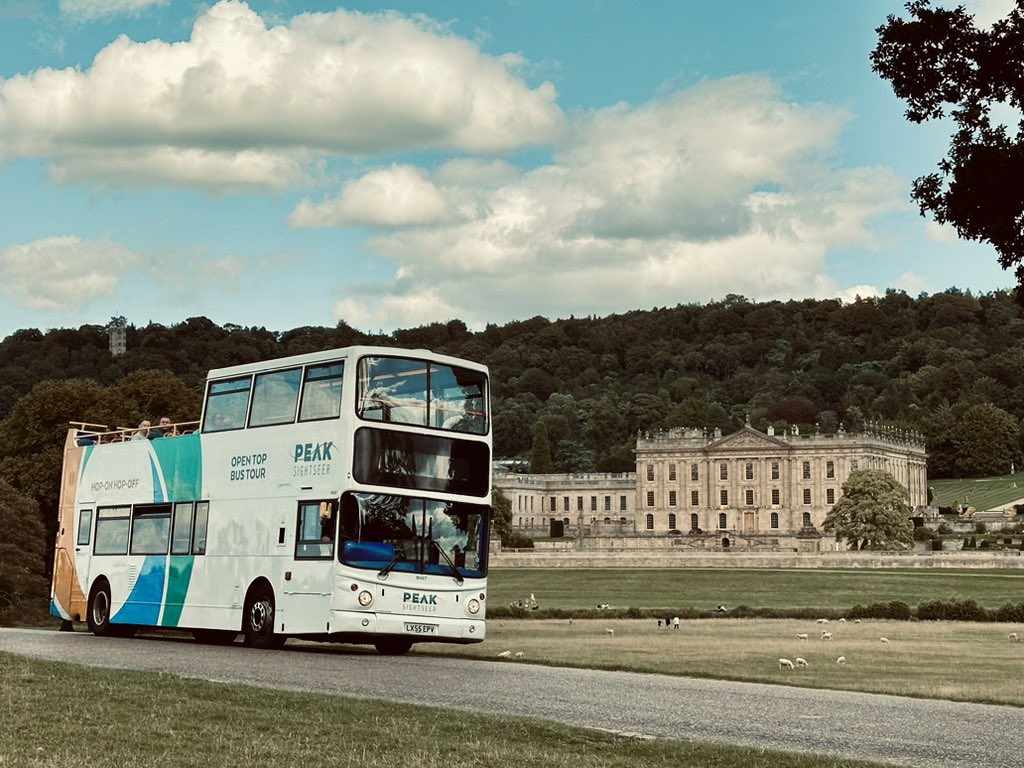 1trainzy's tweet photo. A grand day out on the Peak Sightseeing from @StagecoachYrks https://t.co/CJpk1m9S27