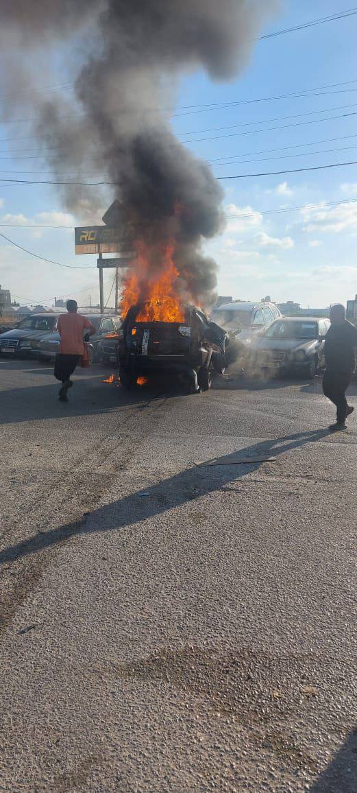 QudsNen's tweet photo. Breaking | According to initial reports, at least two Palestinians were killed and several others were injured following an Israeli drone attack that targeted a vehicle at the southern entrance of Sidon city in Lebanon. https://t.co/FslDgAqMrh
