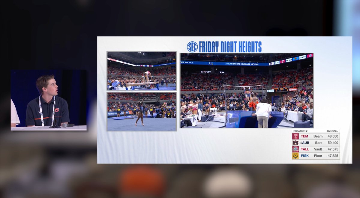 Brandon Costa (@svg_brandon) on Twitter photo Gymnastics has, again, been a star of these Olympics. The sport is also witnessing a rise in popularity in the college ranks.
Producing live gymnastics for TV is hard. Few do it better than <a href="/AuburnVideo/">War Eagle Productions</a>. Here's a BTS presentation of how they do it.
⏯️: svgplay.sportsvideo.org/videos/behind-… Gymnastics has, again, been a star of these Olympics. The sport is also witnessing a rise in popularity in the college ranks.
Producing live gymnastics for TV is hard. Few do it better than <a href="/AuburnVideo/">War Eagle Productions</a>. Here's a BTS presentation of how they do it.
⏯️: svgplay.sportsvideo.org/videos/behind-…