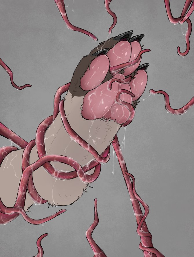 Paws, tentacles, slippery liquids... everything I like❣️