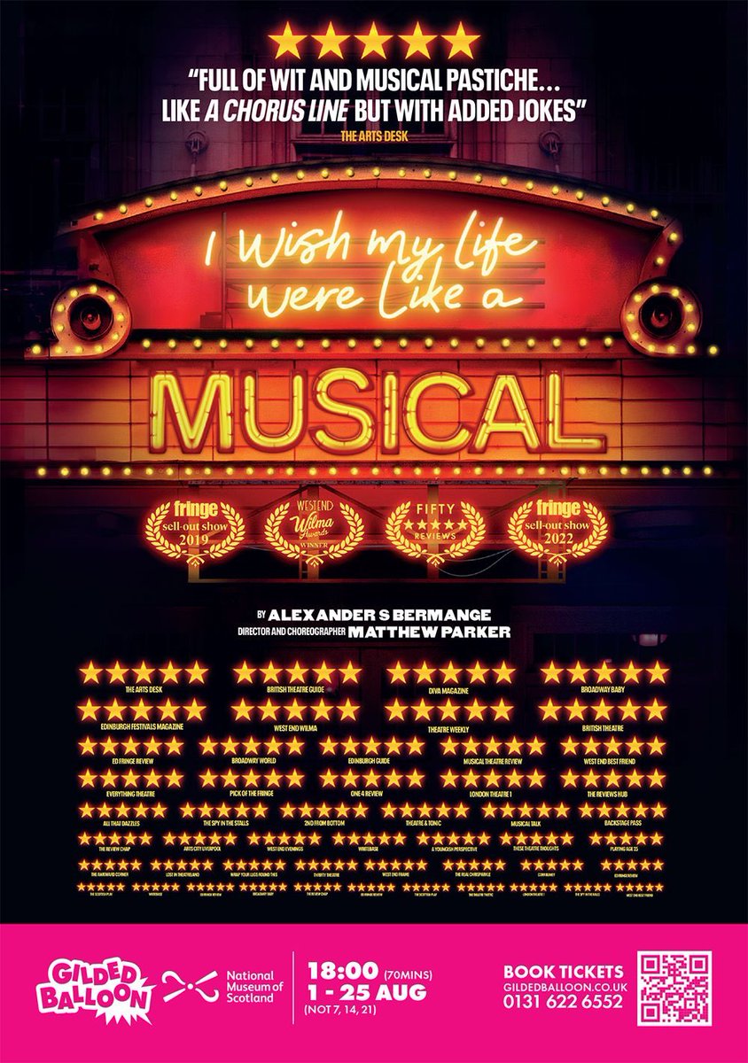 I Wish My Life Were Like A Musical tweet media