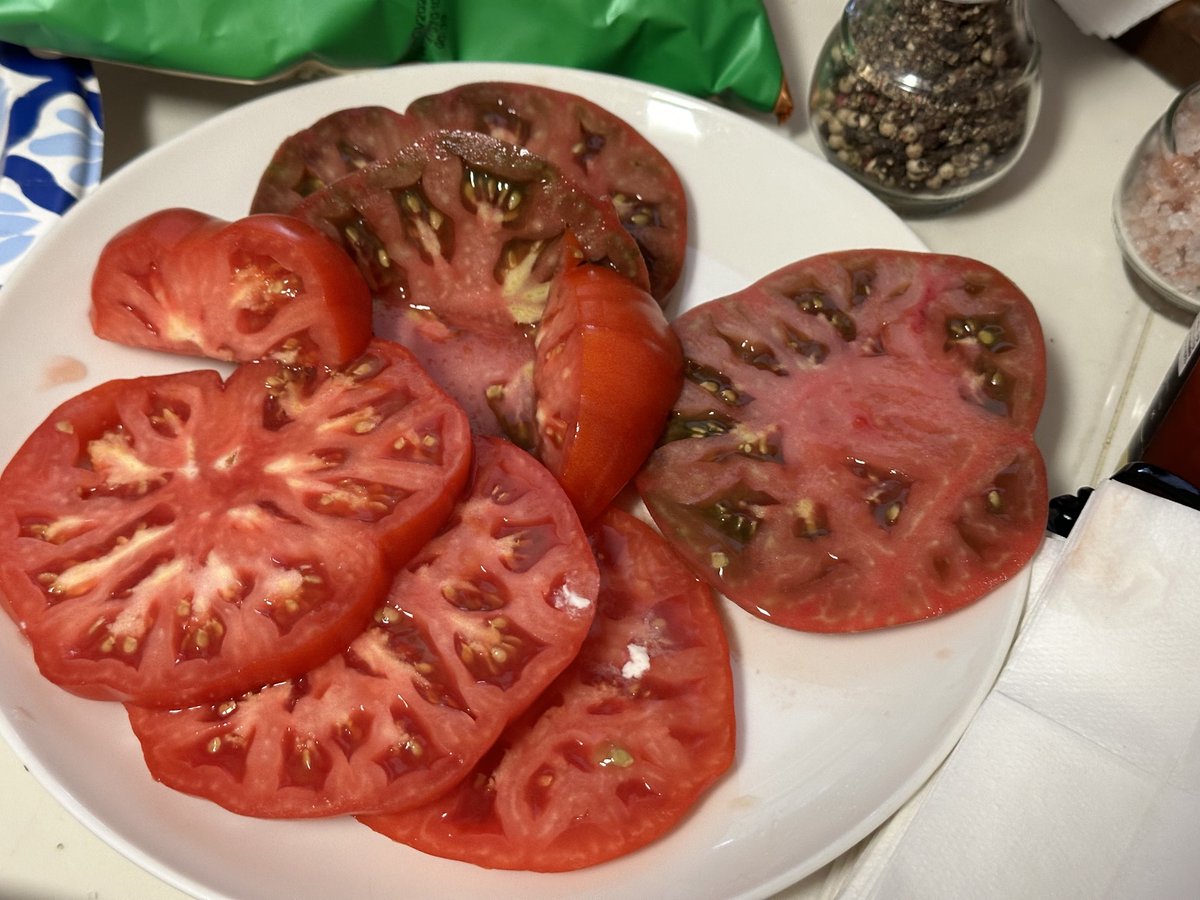 fomoco36's tweet photo. A super delicious roast beef sandwich, and Caramelizing my plum tomatoes for salsa rojas!! https://t.co/taUv8CB8Wq