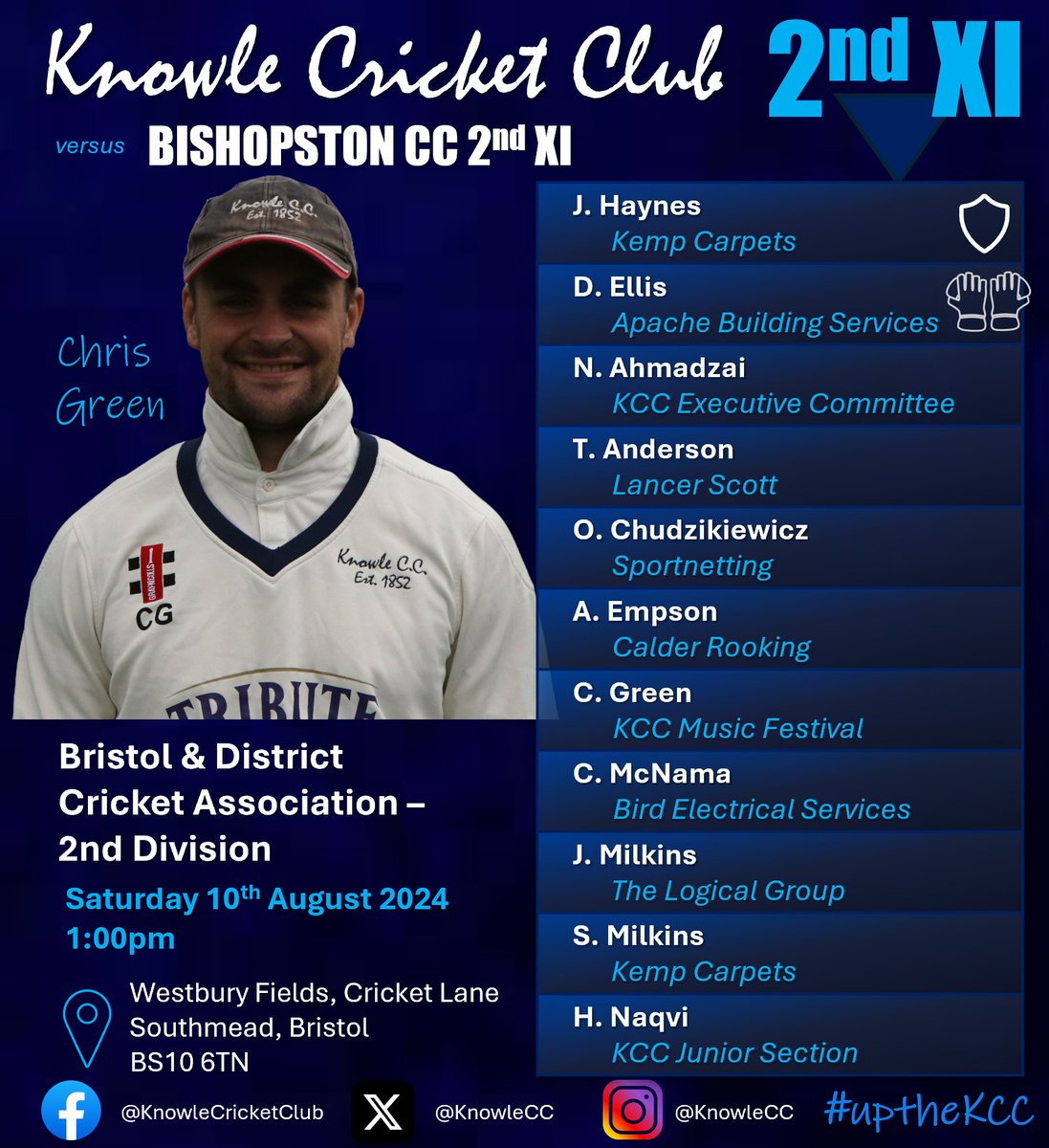 Knowle Cricket Club tweet media