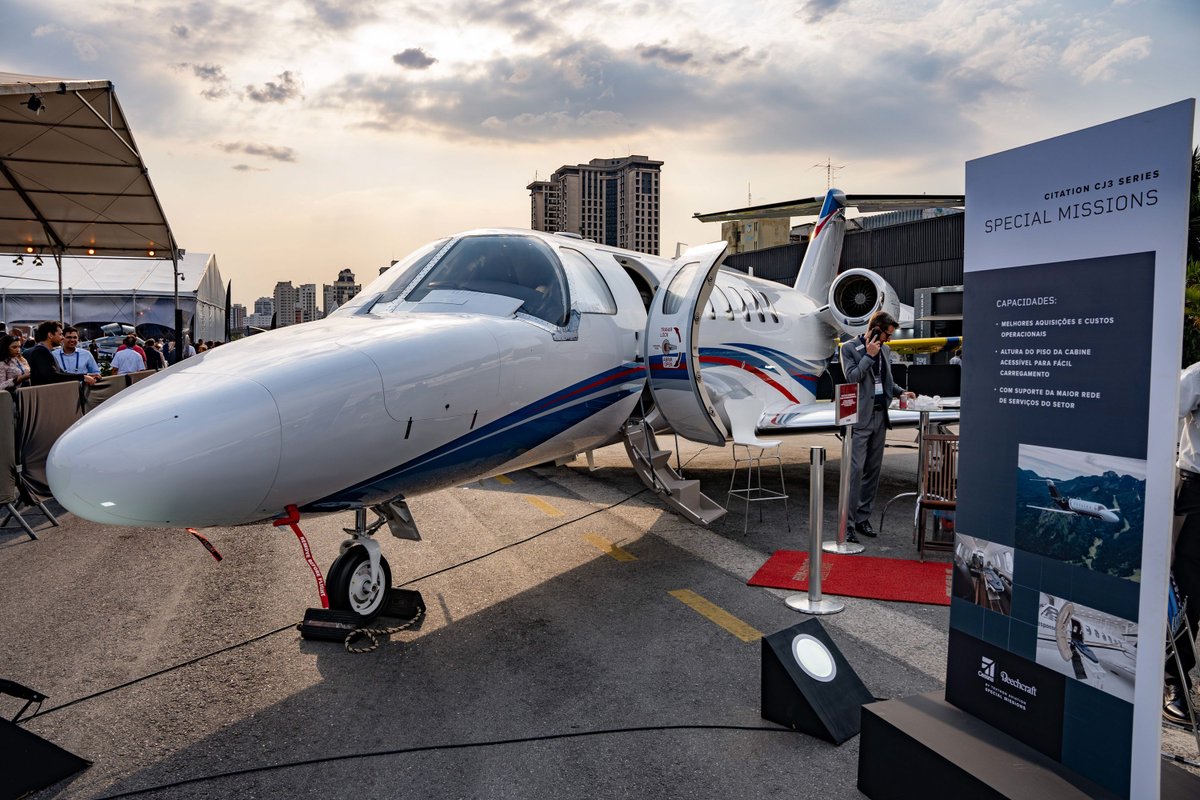 TextronAviation's tweet image. Thank you for joining us at #LABACE this week in São Paulo, Brazil 🥳 ✈️

#TAMAviacaoExecutiva #FlyCessna #OneTxtAvTeam #TextronAviation #VempraLabace #aviation #aviacao #avgeek #cessna