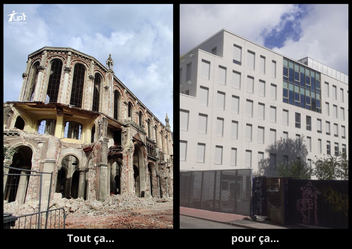 Des nouvelles fraiches de la très originale construction qui a magnifiquement remplacé la chapelle Saint-Joseph à Lille.