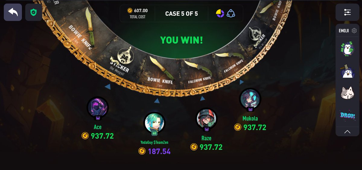WhiteDecim's tweet photo. What a lovely shared mode on new case on @SKINFANS Gold Rush case, also pulled very good ticket for monthly race from my master @ZenGL0BAL which can allowe me to get additional juice at the end of the month.
Make sure to check it out and Win with #teamzen https://t.co/XA7GZeH4sk