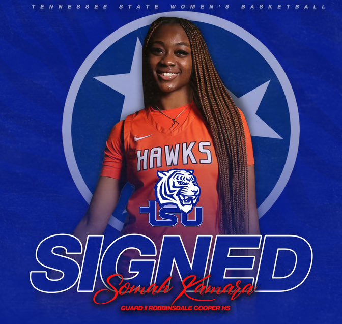 TSUTigersWBB's tweet photo. 𝑺𝒊𝒈𝒏𝒆𝒅

Welcome to the Lady Tiger Family, Somah!
➡️ @SomahKamara2024 

#RoarCity https://t.co/5EU0xHCvyh