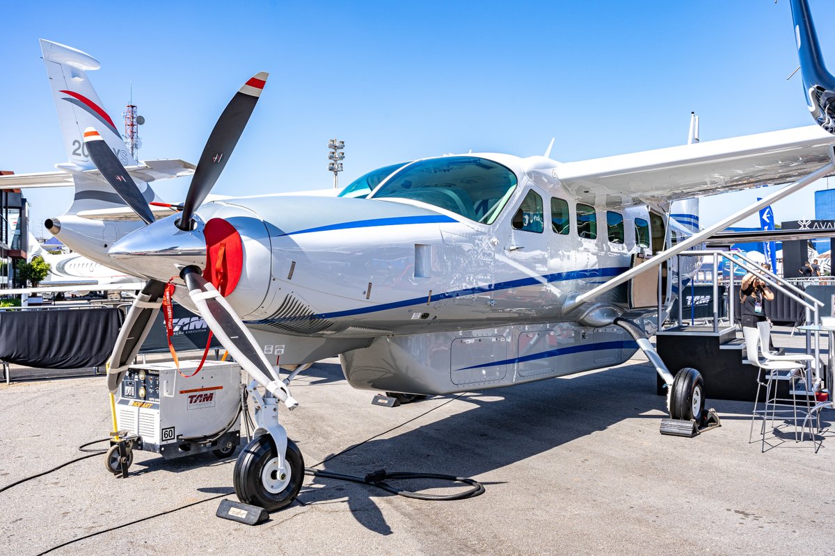 TextronAviation's tweet image. Thank you for joining us at #LABACE this week in São Paulo, Brazil 🥳 ✈️

#TAMAviacaoExecutiva #FlyCessna #OneTxtAvTeam #TextronAviation #VempraLabace #aviation #aviacao #avgeek #cessna