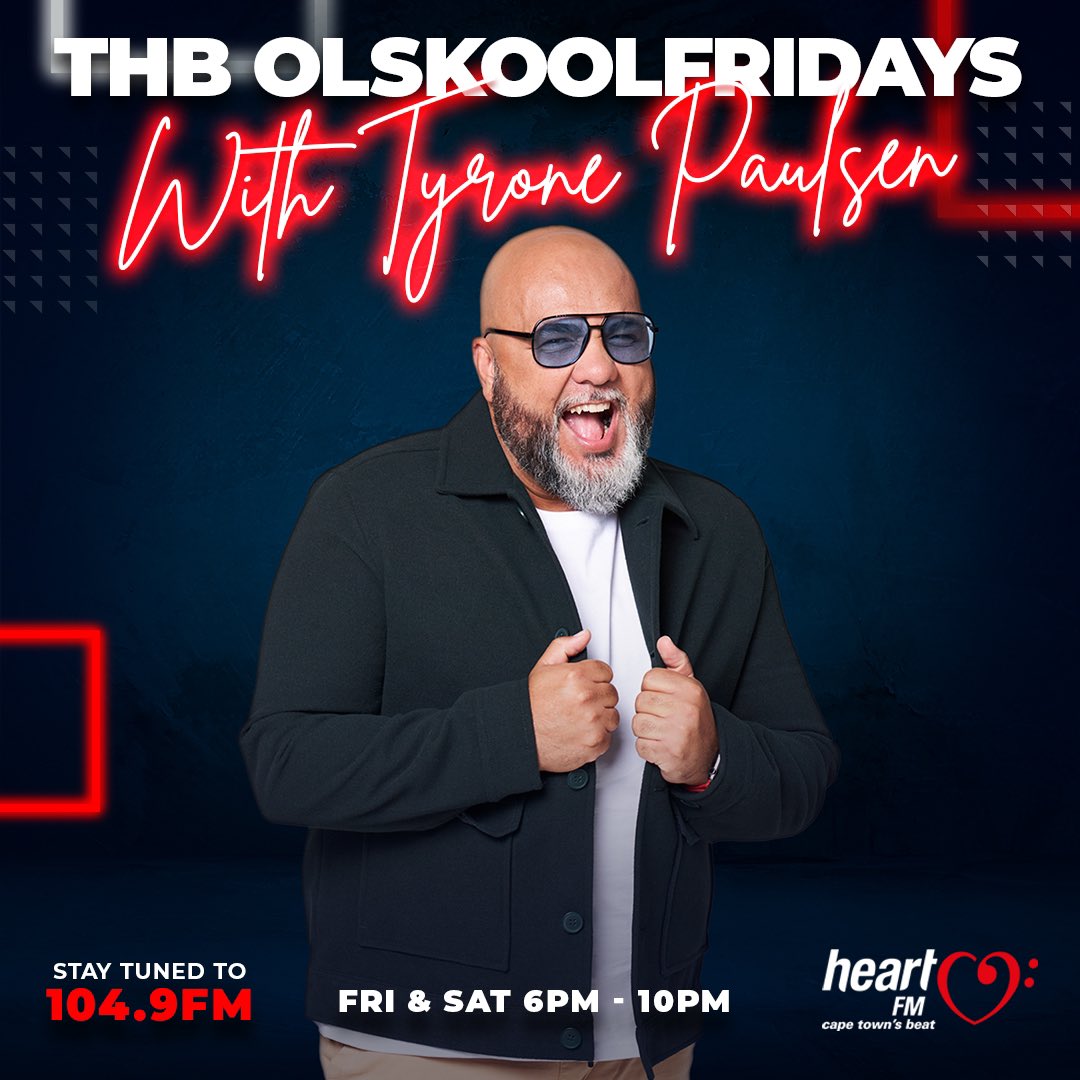 tyronepaulsen's tweet photo. LIVE from the Heart of the City’s entertainment @sun_grandwest its time for Day 1 of the #THB3DayWeekend as we celebrate this #womansdayweekend on #capetownsbeat @Heart1049FM #THBOlSkoolFridays brings you #4hrsOfOlSkool with all the #LEKKAness https://t.co/ZRov5KucoQ
