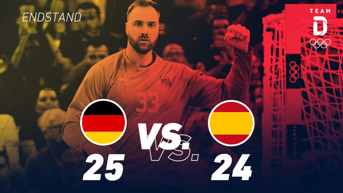 UNGLAUBLICH! 🥹🥹🥹🥹

#GERESP #WIRIHRALLE #aufgehtsDHB #Handball #TeamD #Olympics <a href="/TeamD/">Team Deutschland</a>