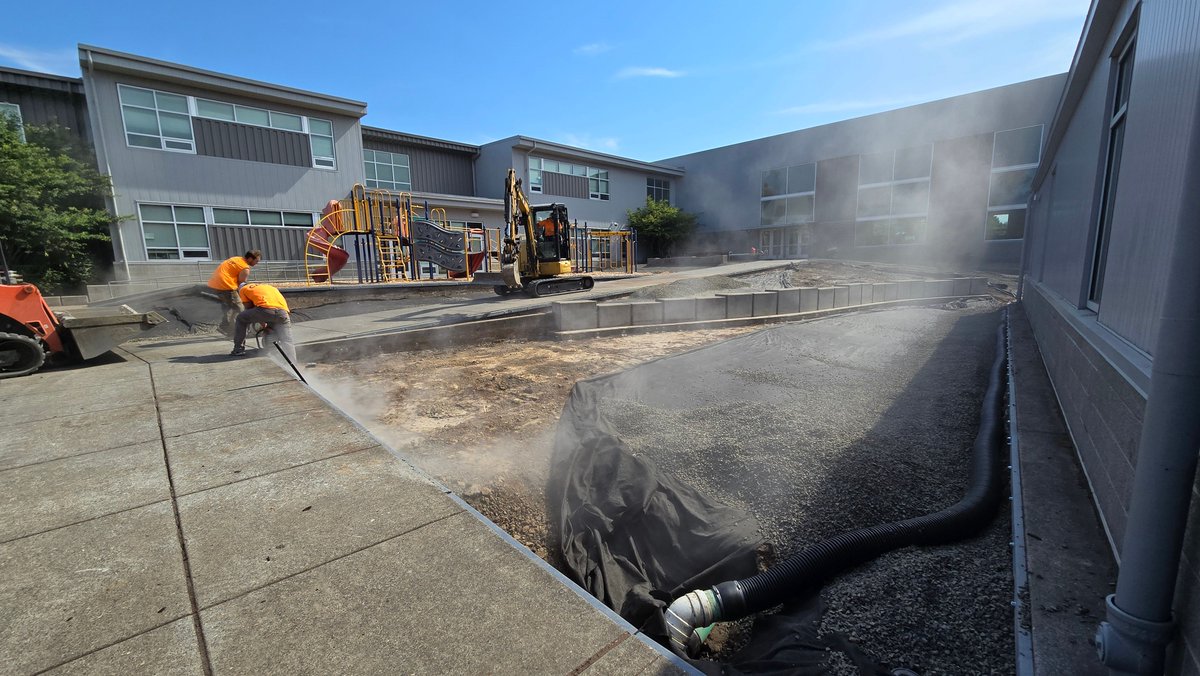 Summer has arrived, and construction is well underway at Springville Elementary School! Take an inside look at the ongoing work in the courtyard.

For more information, visit the school’s bond website: buff.ly/3VNbpGI

#BelongBelieveAchieve
#BSDbond