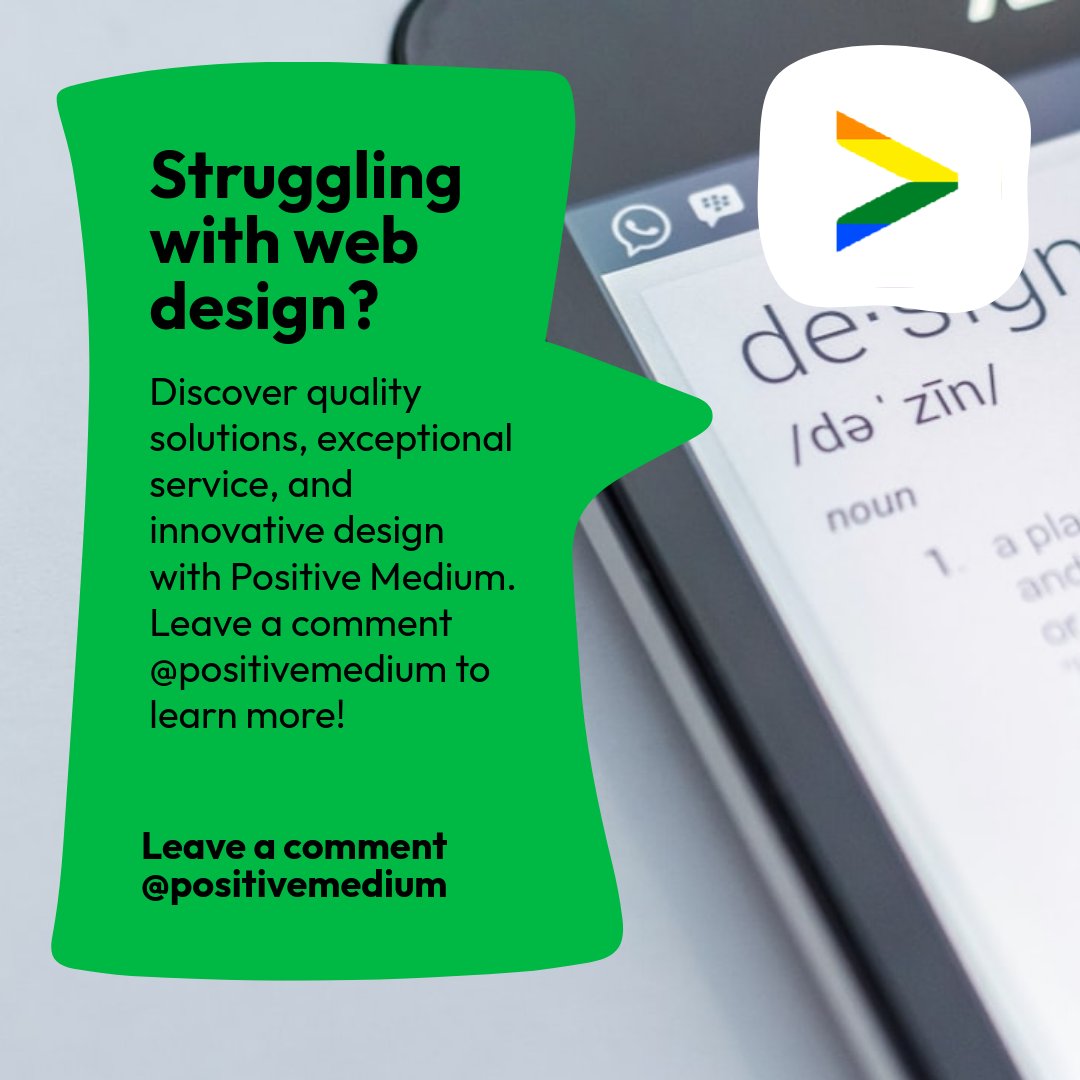positivemedium's tweet photo. - Quality web solutions  
- Exceptional customer service  
- Innovative design https://t.co/DUcK5qPVC5