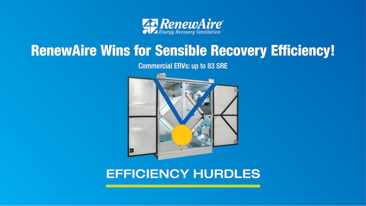 Congrats to Team USA on an incredible job at the Olympics!  We'd also like to recognize the elite performances from our award-winning #ERVs. With innovative design and long-lasting performance, our ERVs will help you achieve top scores in indoor air quality and energy efficiency.